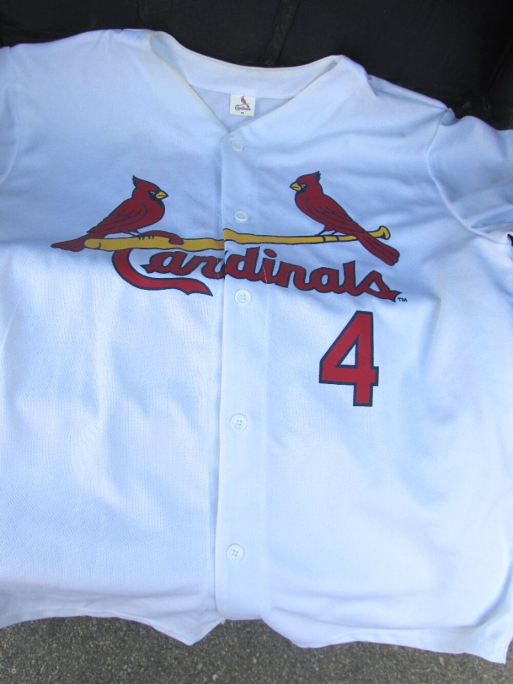 Yadier Molina Jersey XL Busch Stadium 10 Year Anniversary